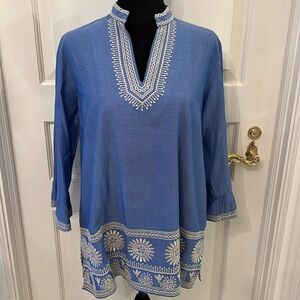 Blue tunic